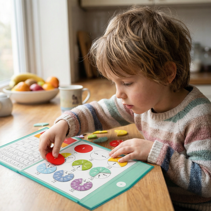 Magnetic Fractions Learning Set