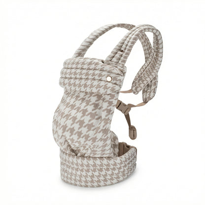 Ergonomic Checkered Baby Carrier