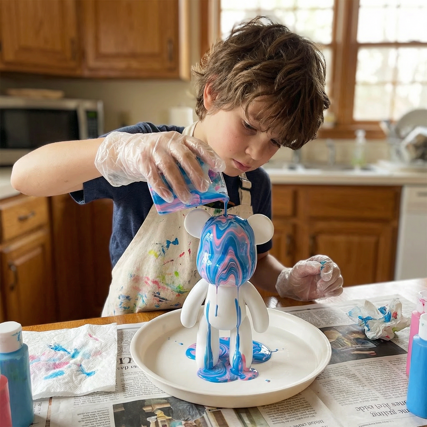 DIY Bear Painting Kit for Kids