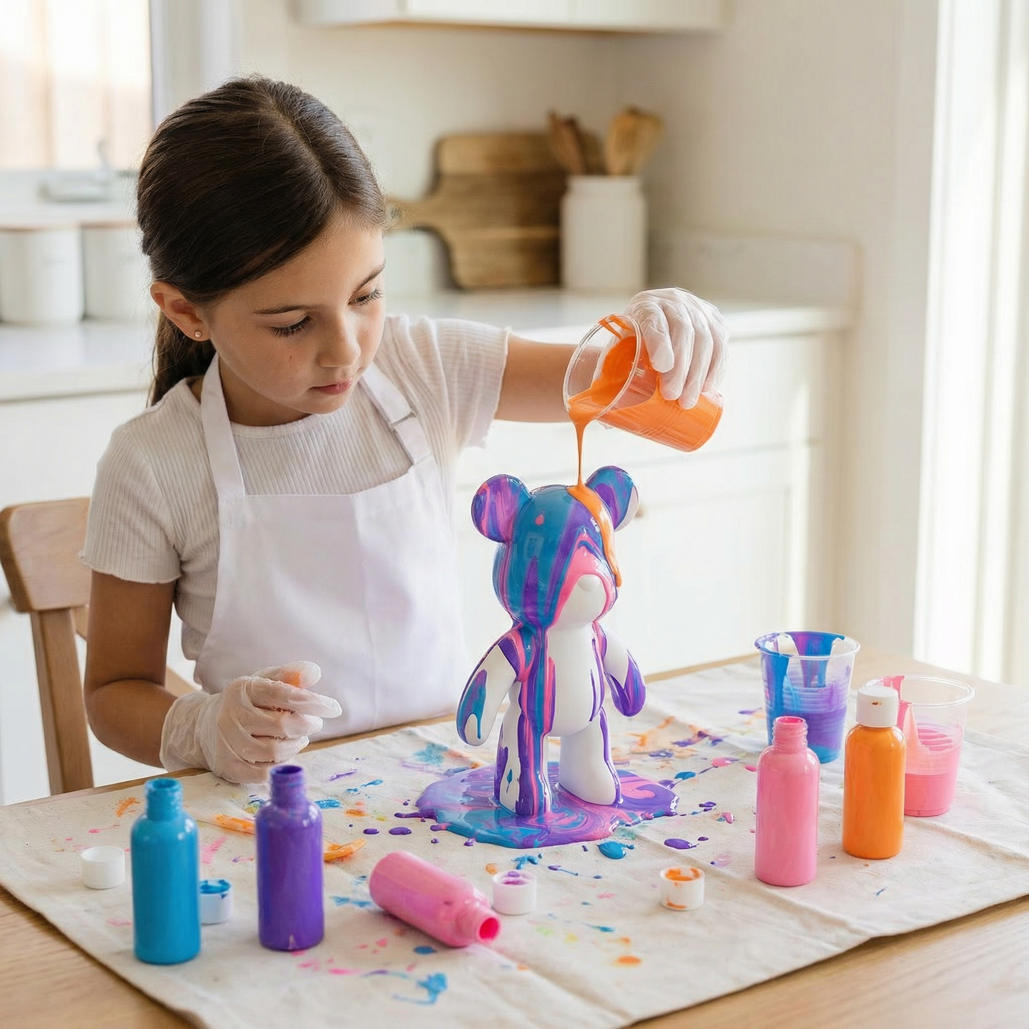 DIY Bear Painting Kit for Kids