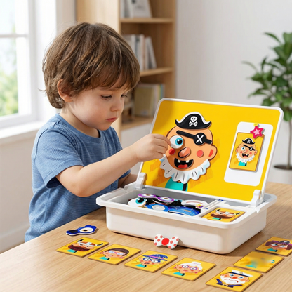 Magnetic Learning Puzzle Set for Kids