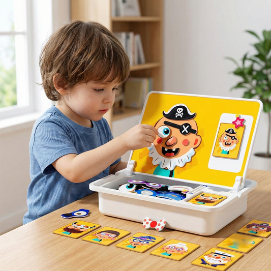 Magnetic Learning Puzzle Set for Kids