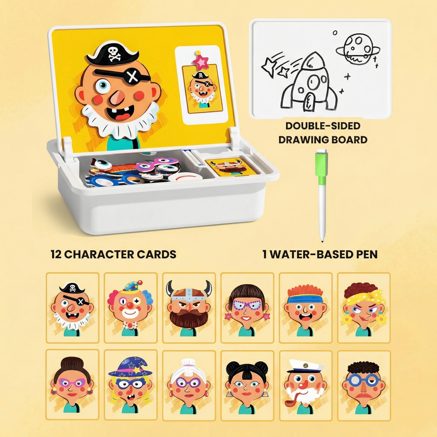 Magnetic Learning Puzzle Set for Kids