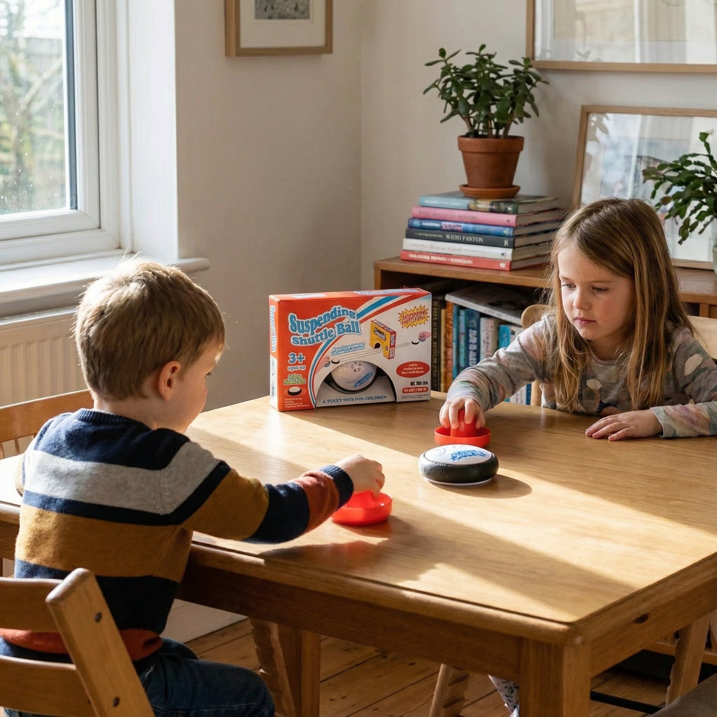 Portable Air Hockey Set for Children
