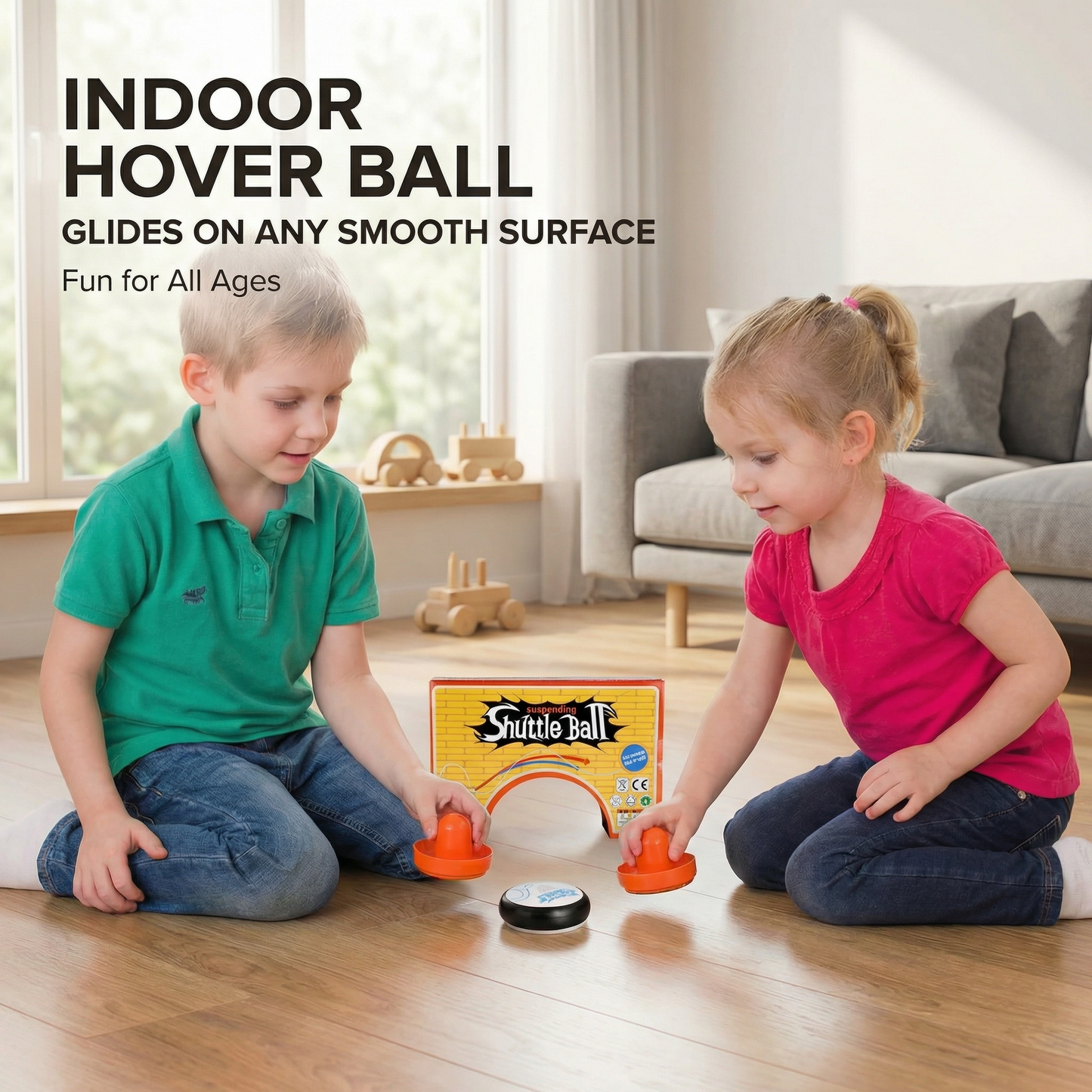 Portable Air Hockey Set for Children