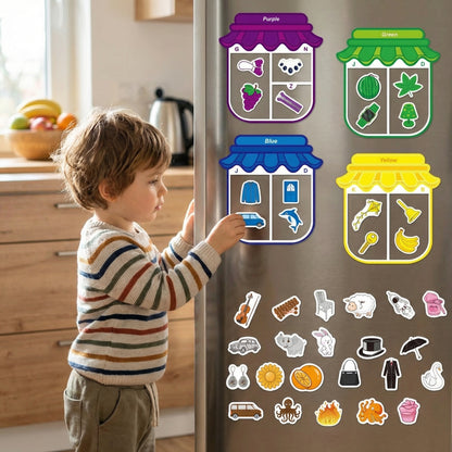 Magnetic Fridge Learning Magnets for Children