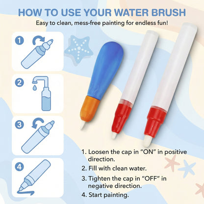 Magic Water Drawing Mat for Kids