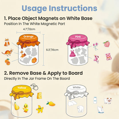 Magnetic Fridge Learning Magnets for Children