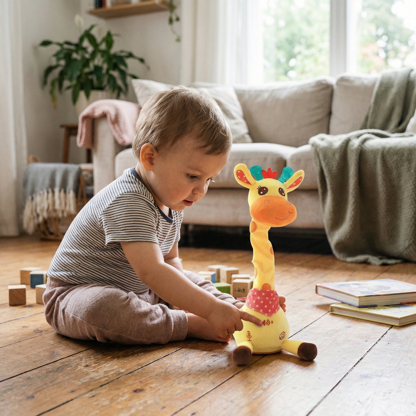 Dancing Musical Giraffe Toy for Toddlers