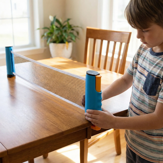 Portable Clip On Table Tennis Net