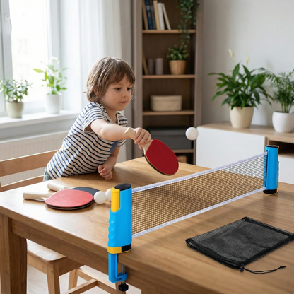 Portable Clip On Table Tennis Net