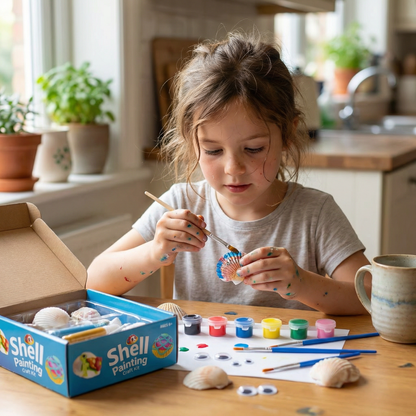 Sea Shell Painting Craft Kit for Kids