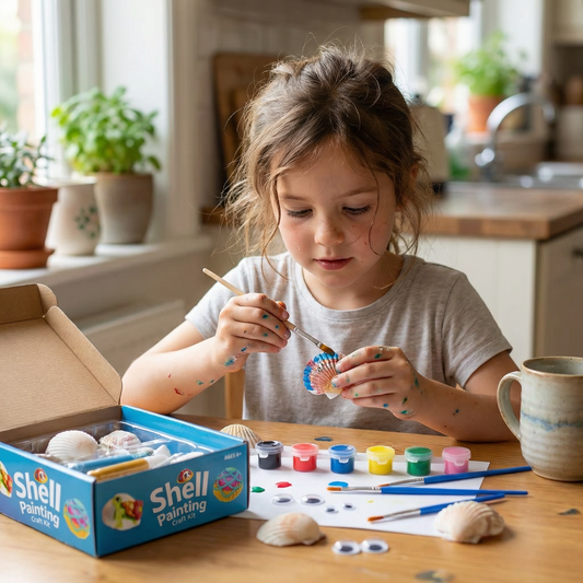 Sea Shell Painting Craft Kit for Kids