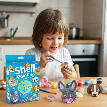 Sea Shell Painting Craft Kit for Kids