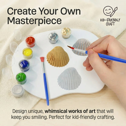 Sea Shell Painting Craft Kit for Kids
