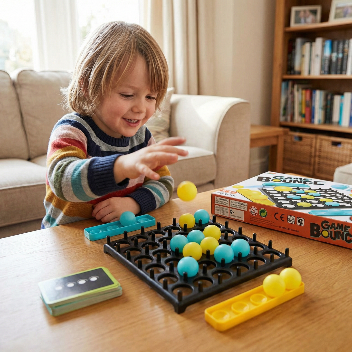 Bounce Ball Table Game for Family Fun