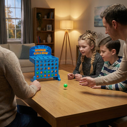 Bounce 4 in a Row Table Game