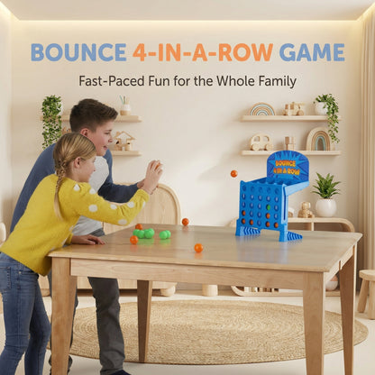 Bounce 4 in a Row Table Game