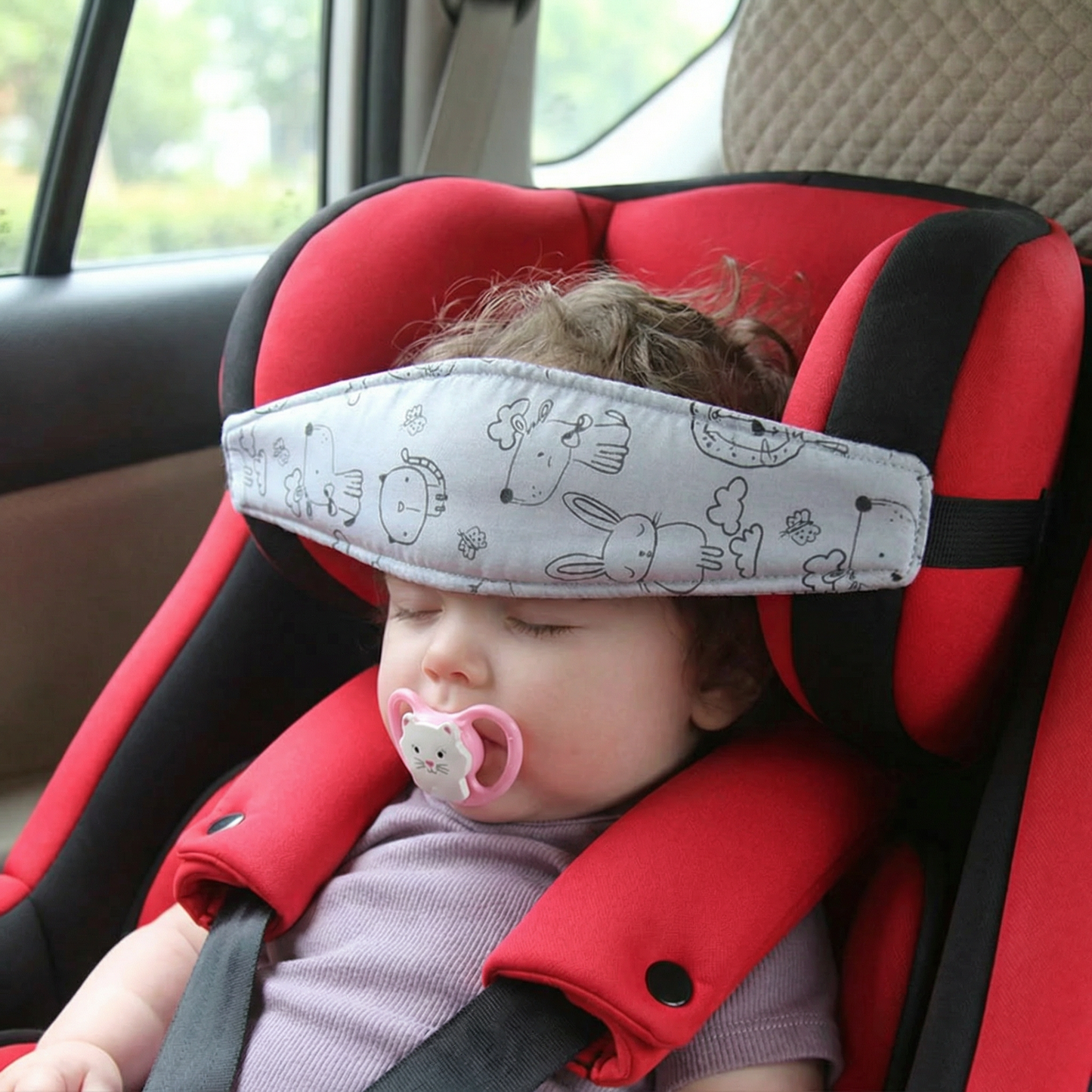 Child Car Seat Sleep Head Support Strap