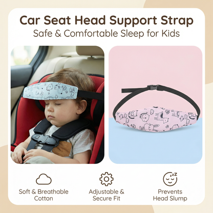 Child Car Seat Sleep Head Support Strap
