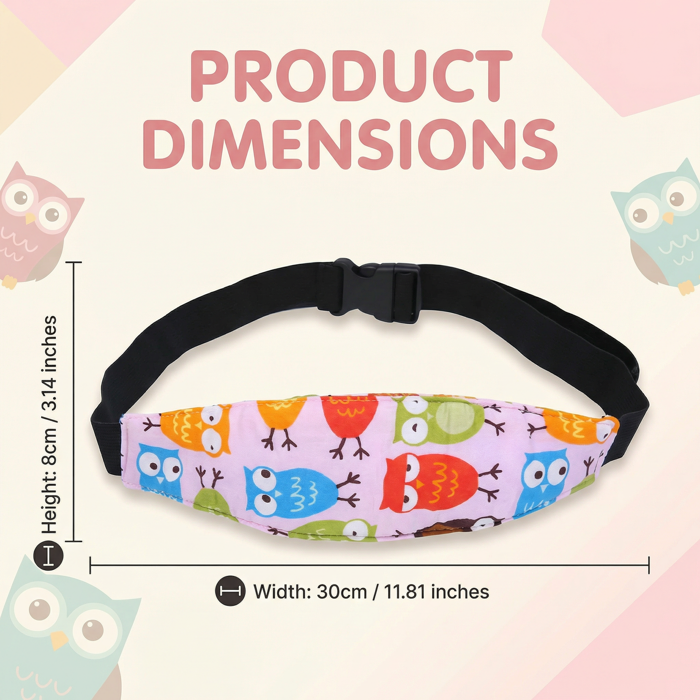 Child Car Seat Sleep Head Support Strap