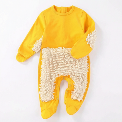 Baby Crawling Mop Suit for Funny Cleaning Play