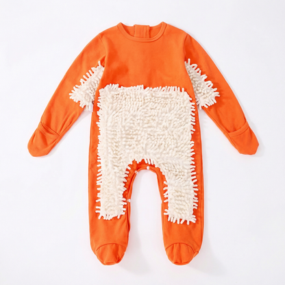 Baby Crawling Mop Suit for Funny Cleaning Play