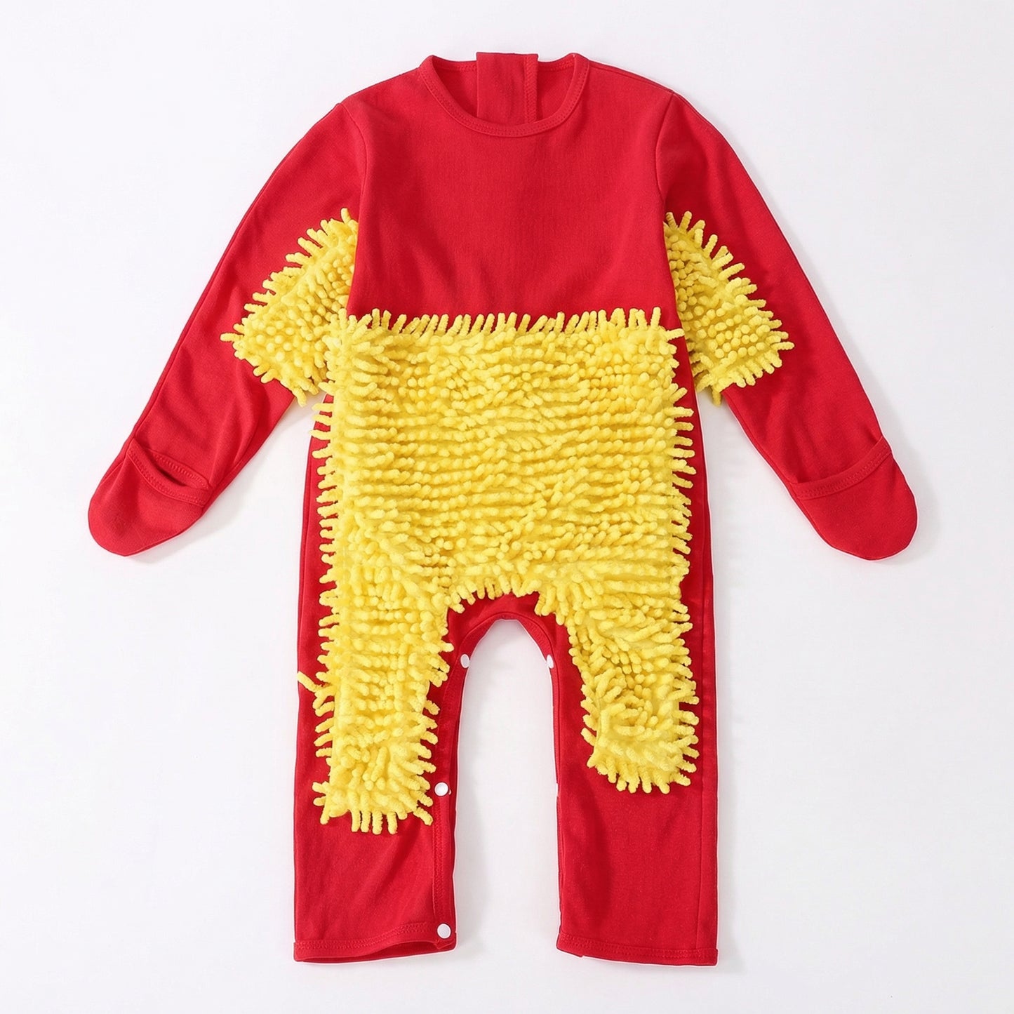 Baby Crawling Mop Suit for Funny Cleaning Play