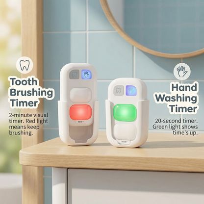 LED Toothbrushing and Handwashing Timer