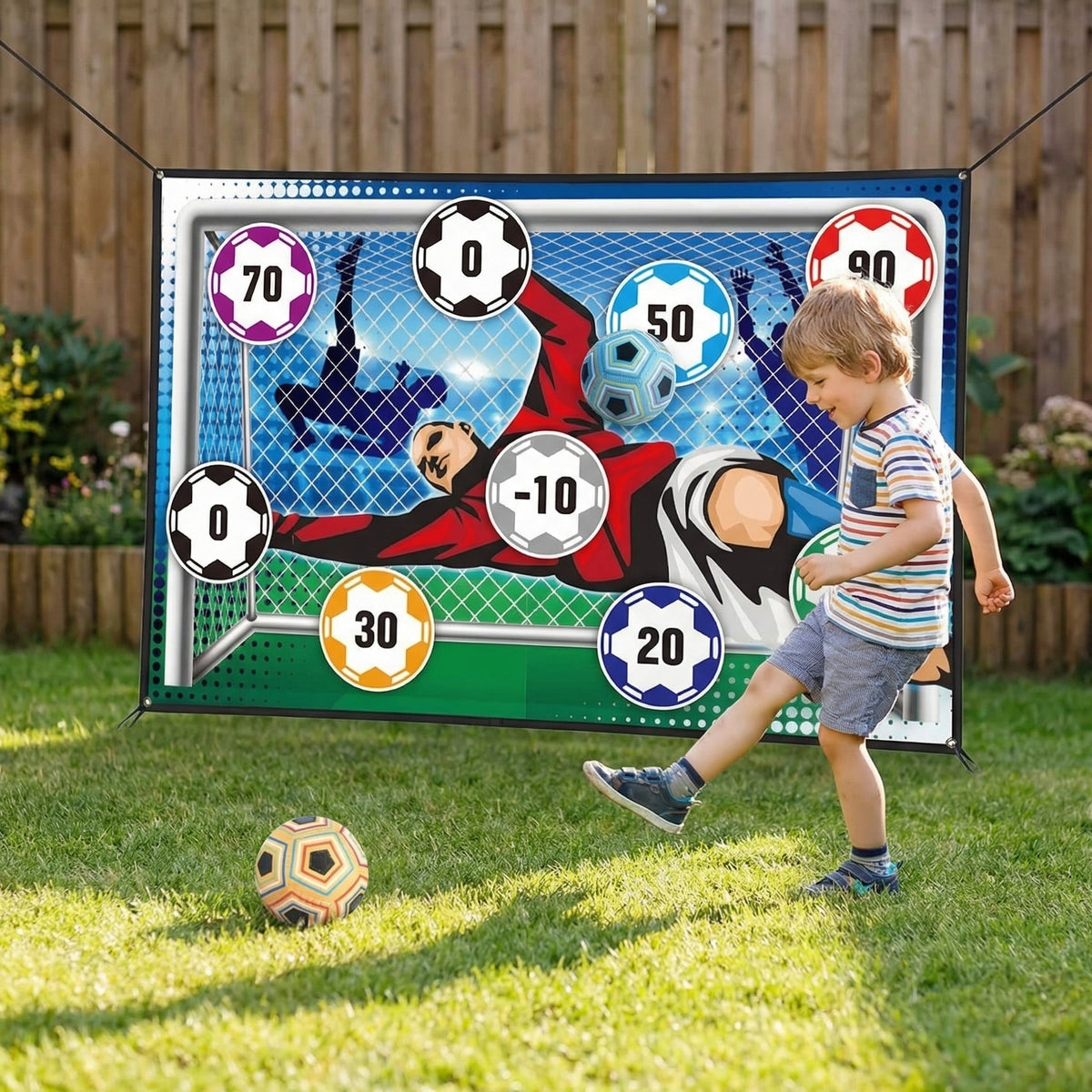 Football Target Kick Game – Quiet Indoor Fun