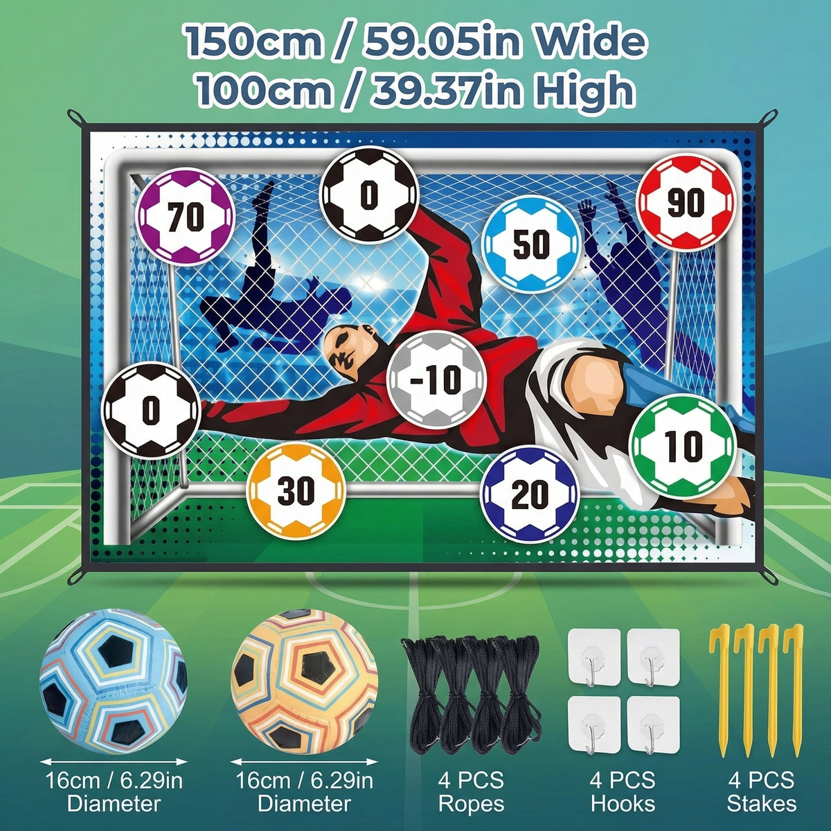 Football Target Kick Game – Quiet Indoor Fun
