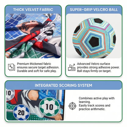 Football Target Kick Game – Quiet Indoor Fun