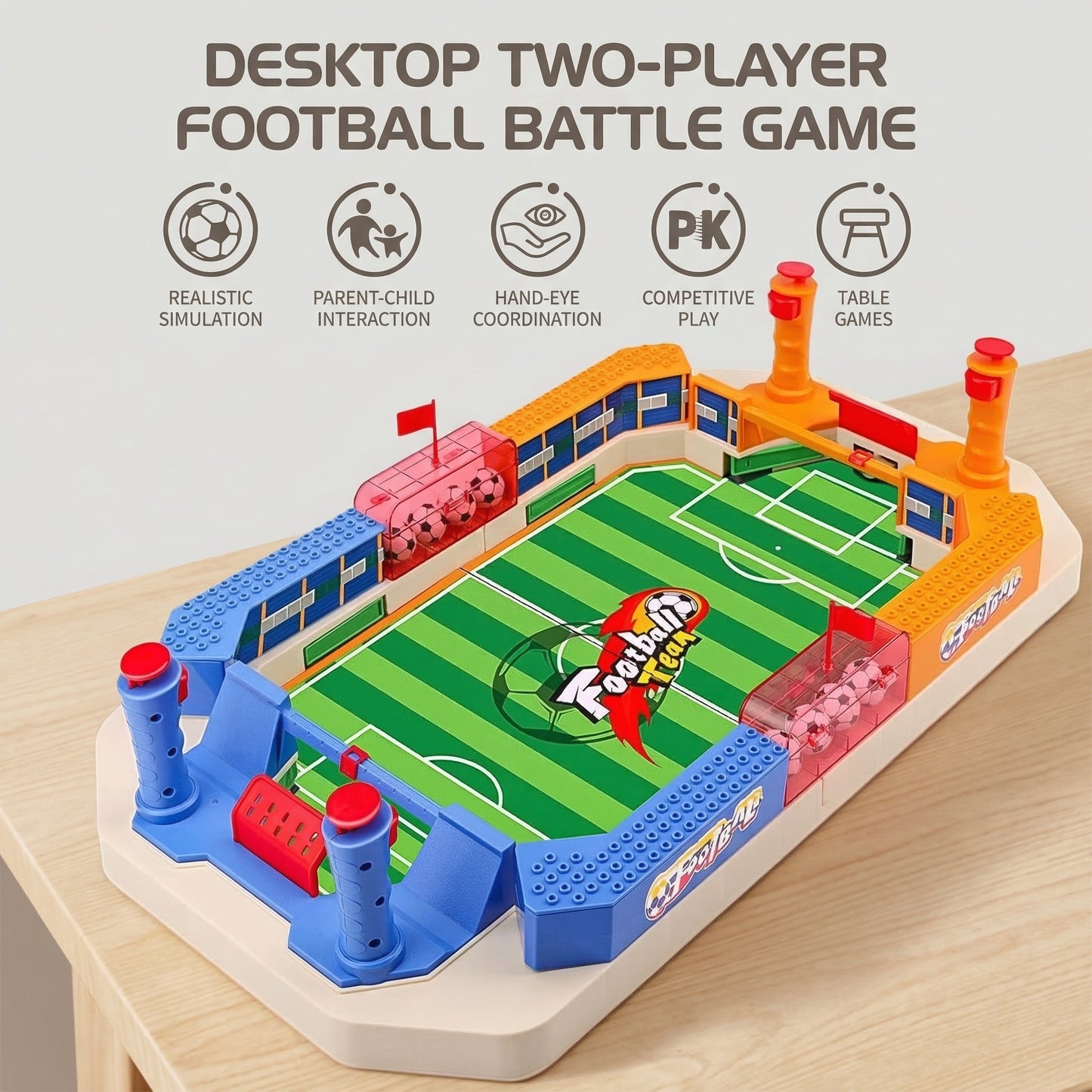 Mini Table Football Game for Family Fun
