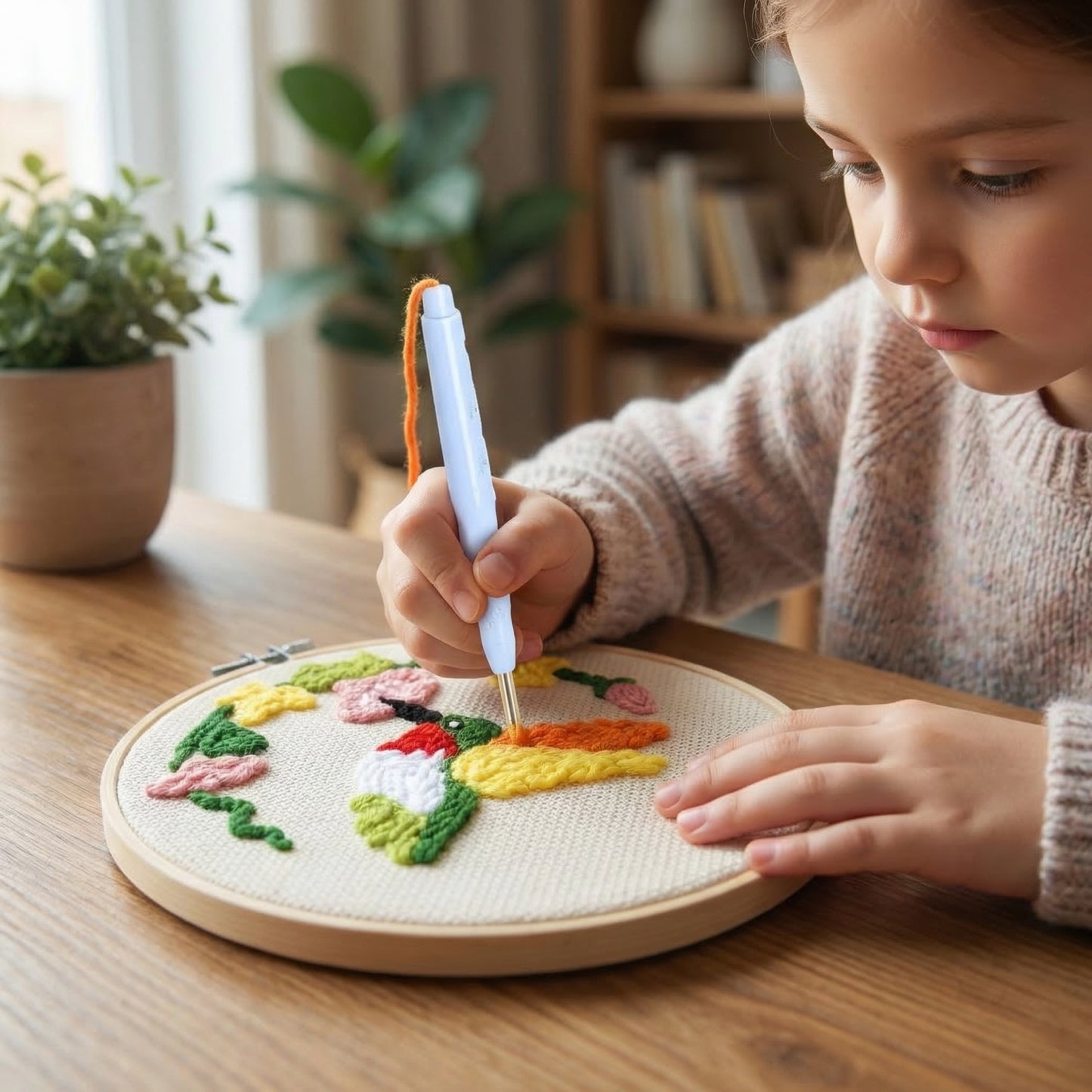Beginner Punch Needle Embroidery Kit