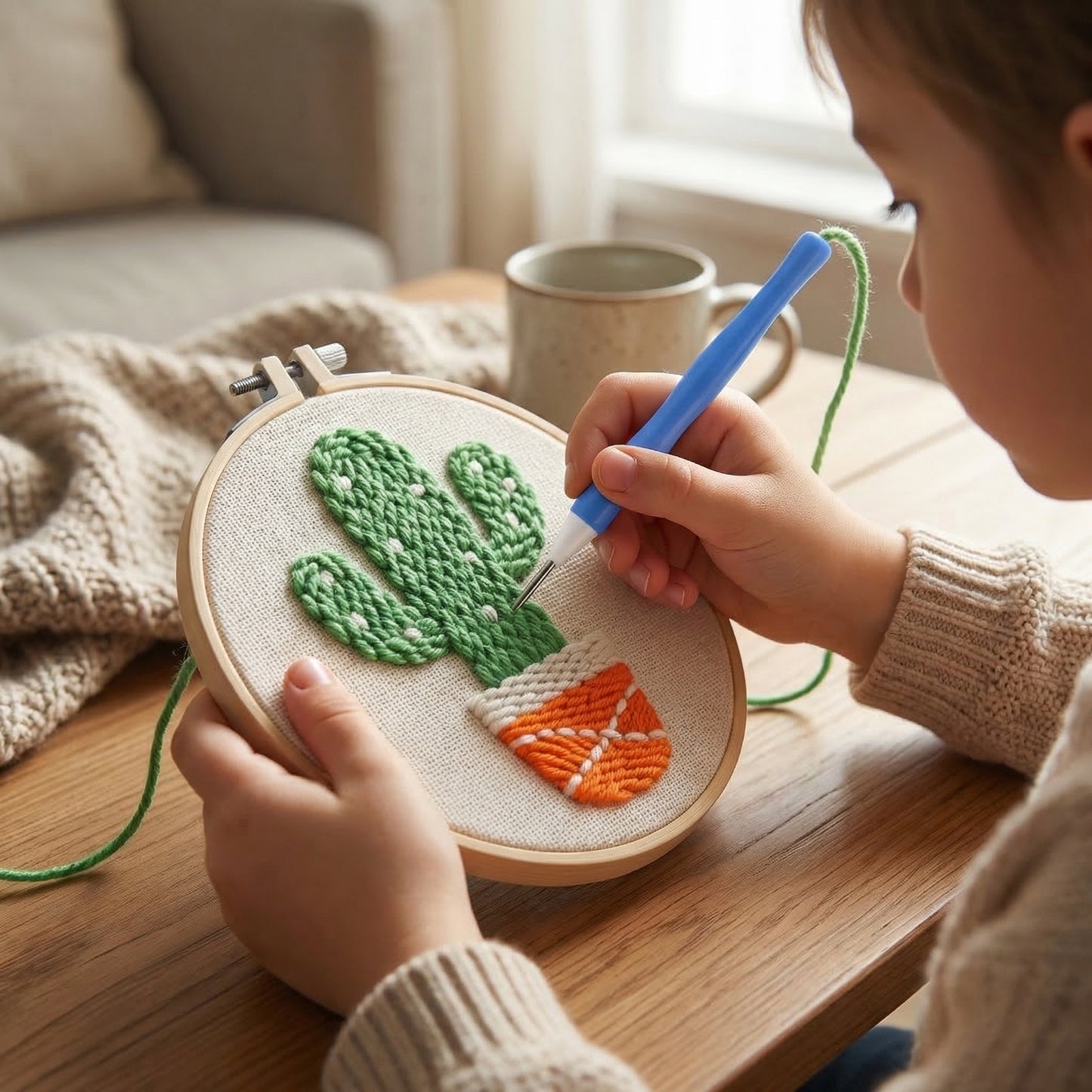 Beginner Punch Needle Embroidery Kit