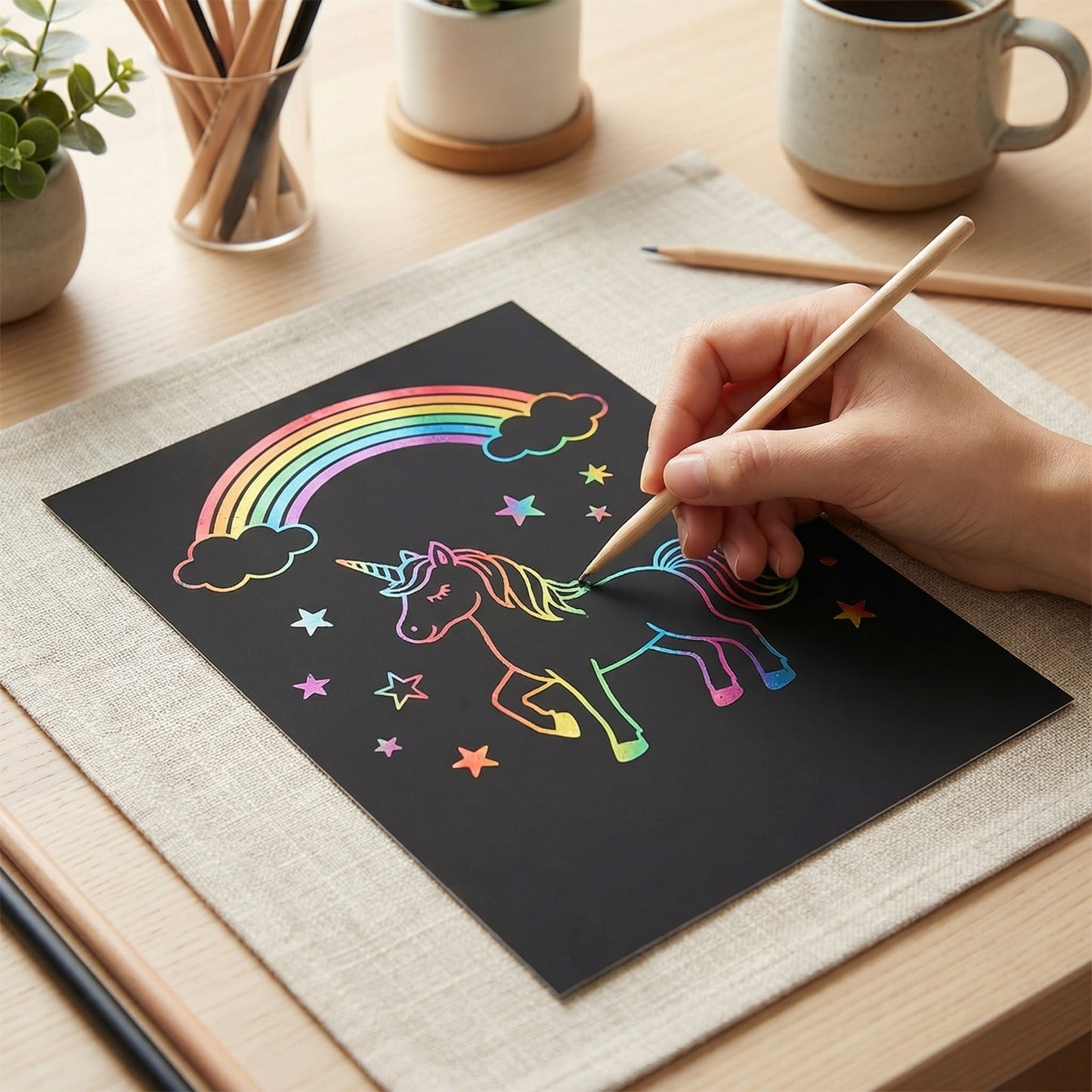 Magic Scratch Paper Book for Children