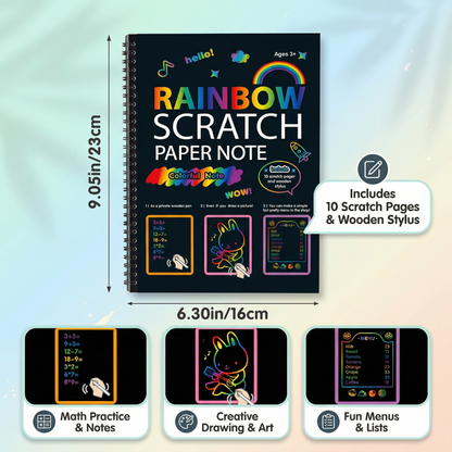 Magic Scratch Paper Book for Children