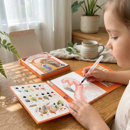 ArtEase™ Watercolour Art Kit with Built In Paint