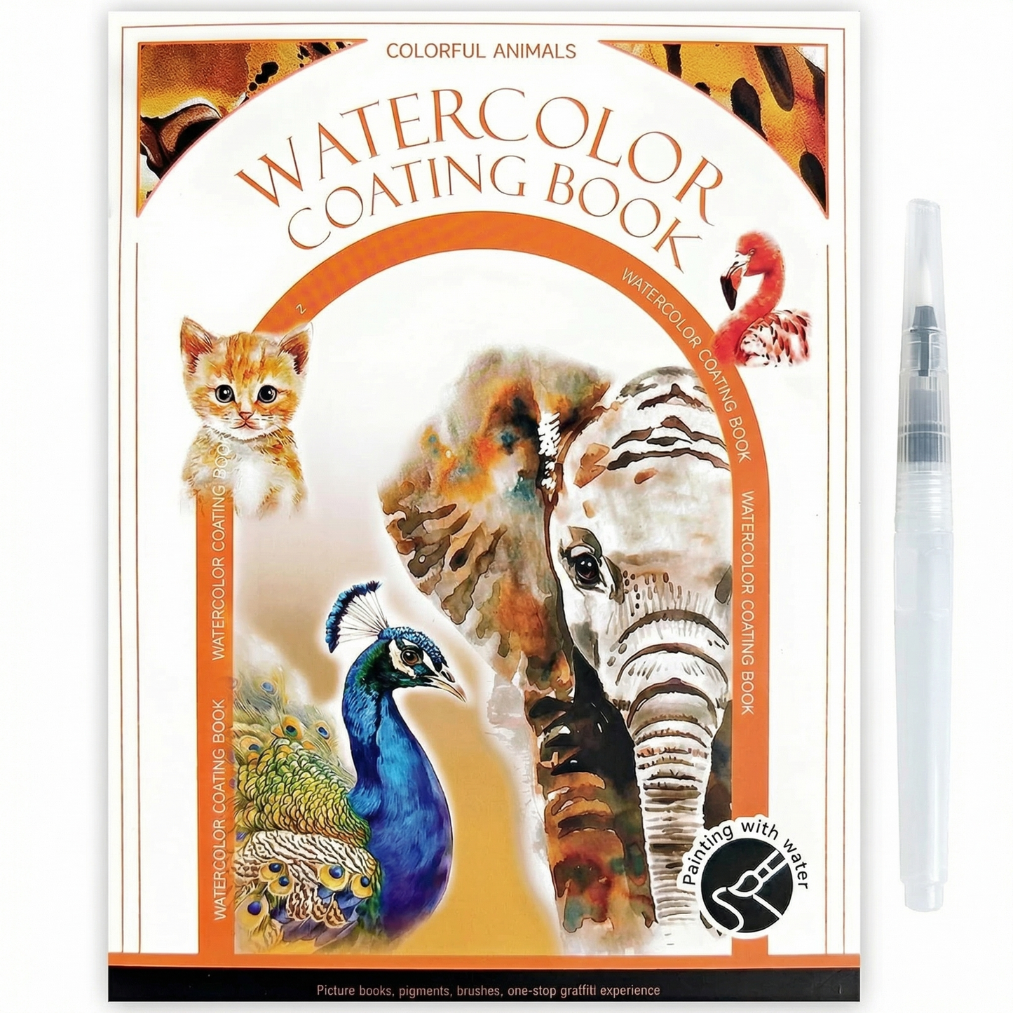 ArtEase™ Watercolour Art Kit with Built In Paint