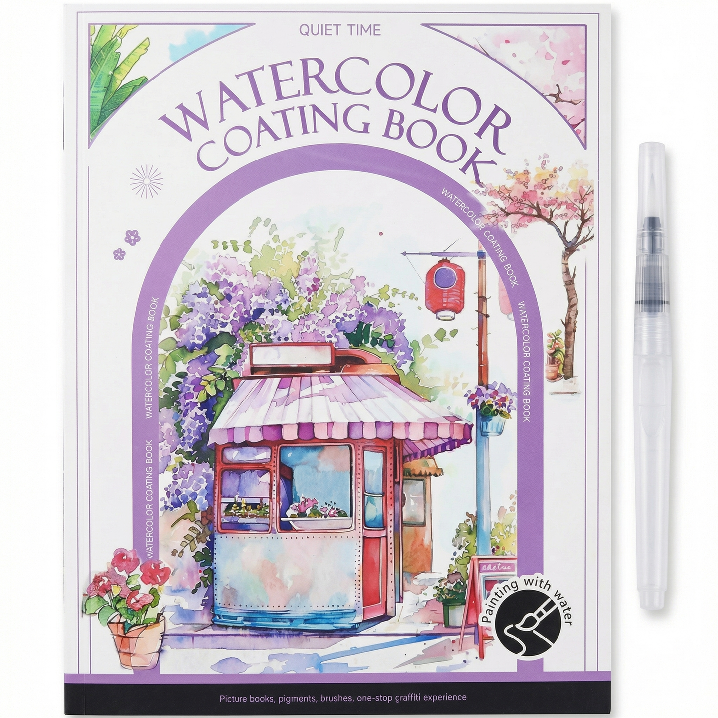ArtEase™ Watercolour Art Kit with Built In Paint