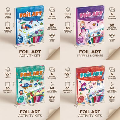 Foil Art Craft Kit for Kids