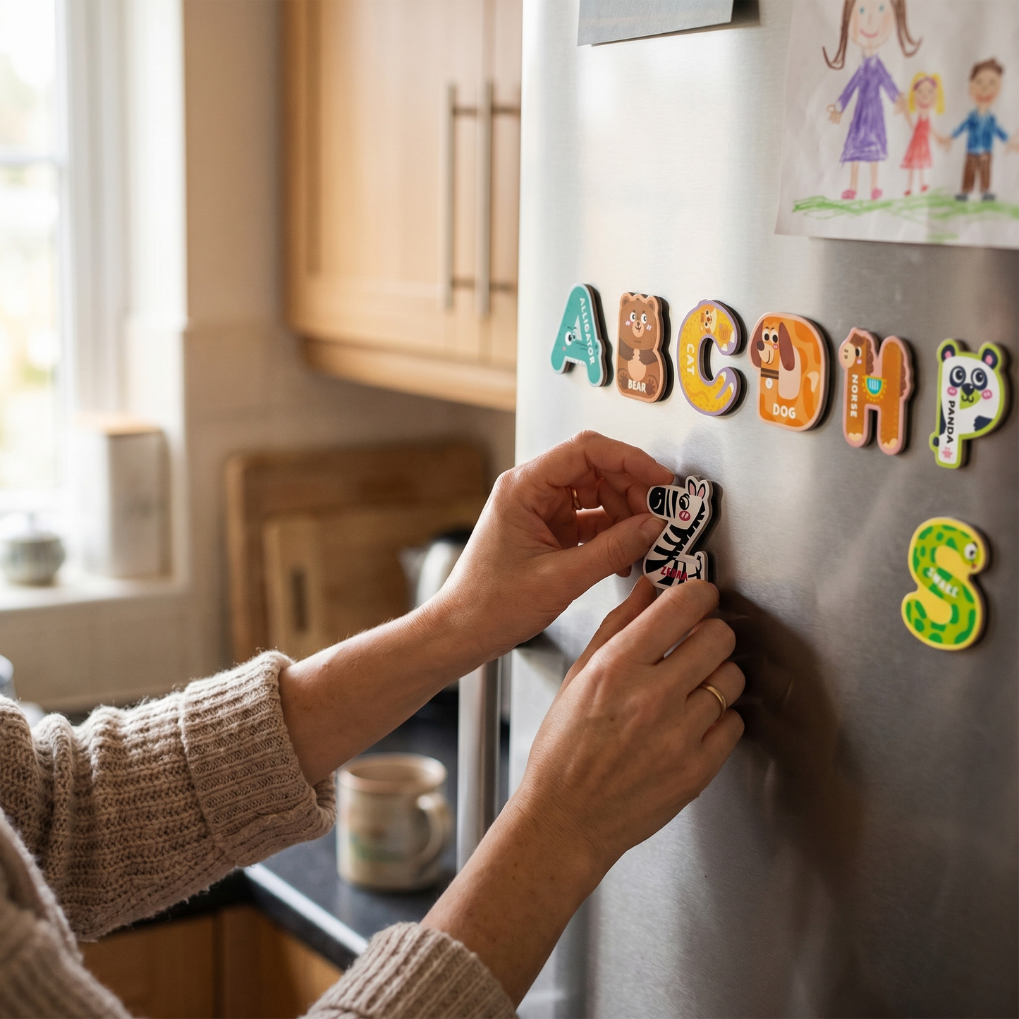 Magnetic Animal Alphabet Letters Set
