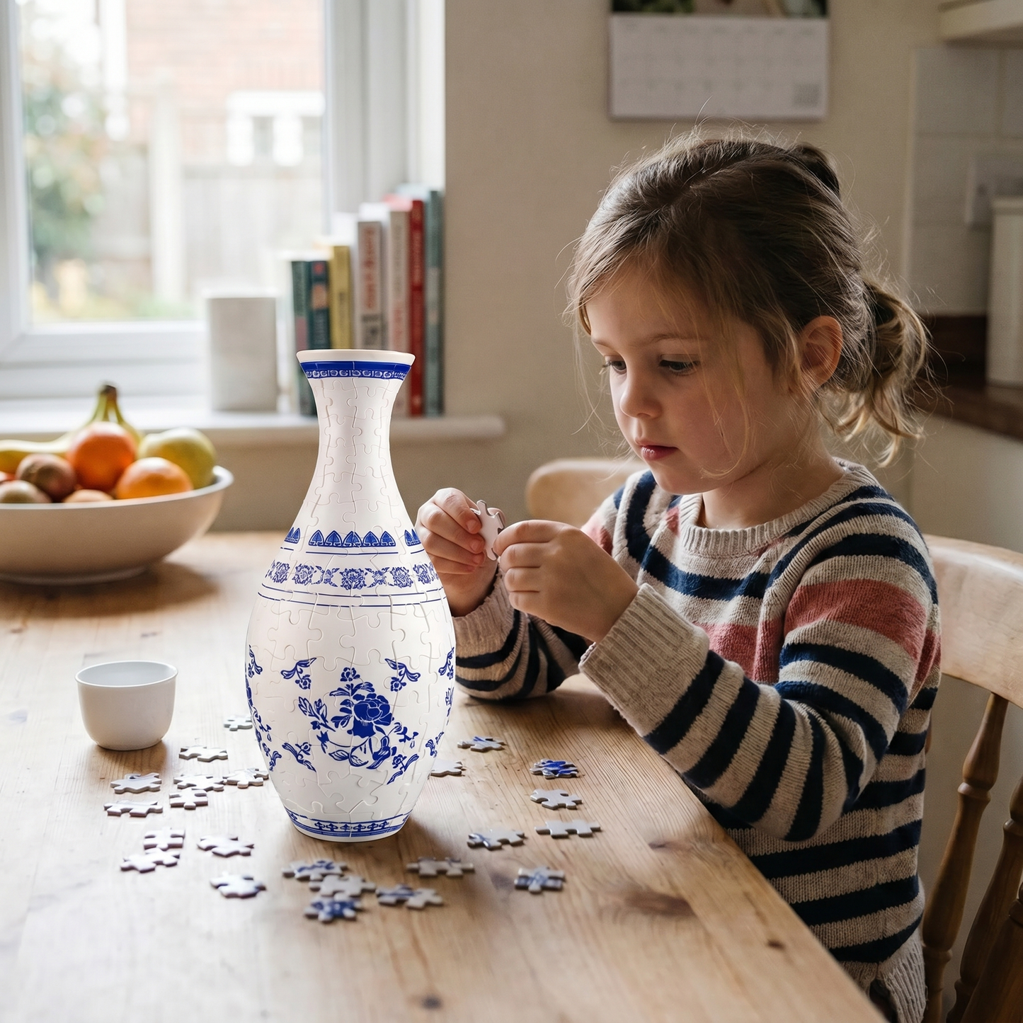 3D Puzzle Flower Vase