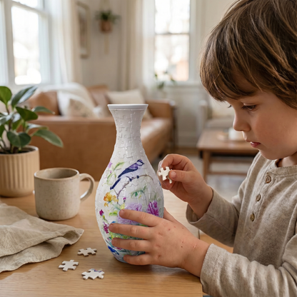 3D Puzzle Flower Vase