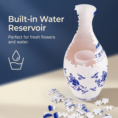 3D Puzzle Flower Vase