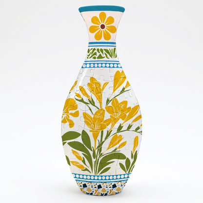 3D Puzzle Flower Vase