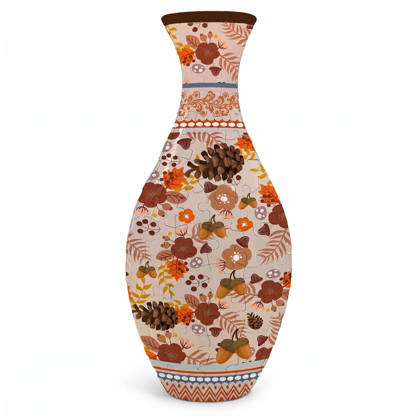 3D Puzzle Flower Vase