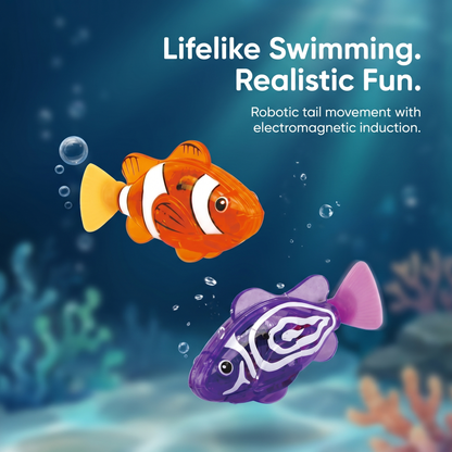 Realistic Water Activated Fish Toy for Kids (Random Colour)