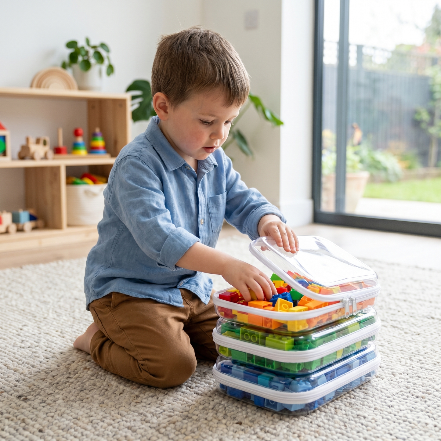 Clear Toy Organiser Pouches