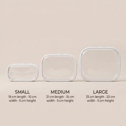 Clear Toy Organiser Pouches